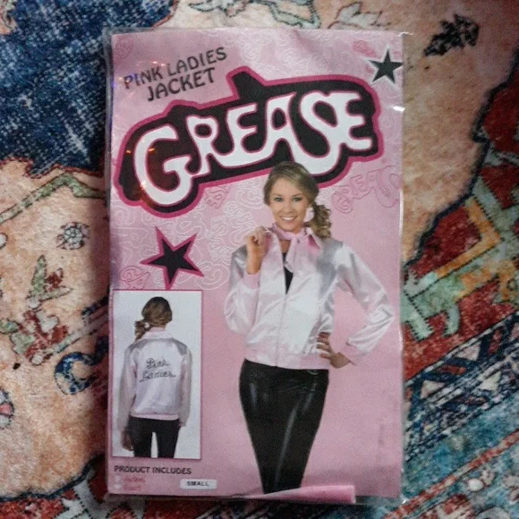 Fun Costumes | Jackets & Coats | New Pink Ladies Grease 5s Jacket Scarf Costume Womens Size Small | Poshmark Fun Costumes | Jackets & Coats | New Pink Ladies Grease 5s Jacket Scarf Costume Womens Size Small | Poshmark